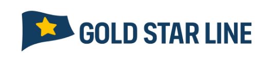 Gold star line shipping line company logo