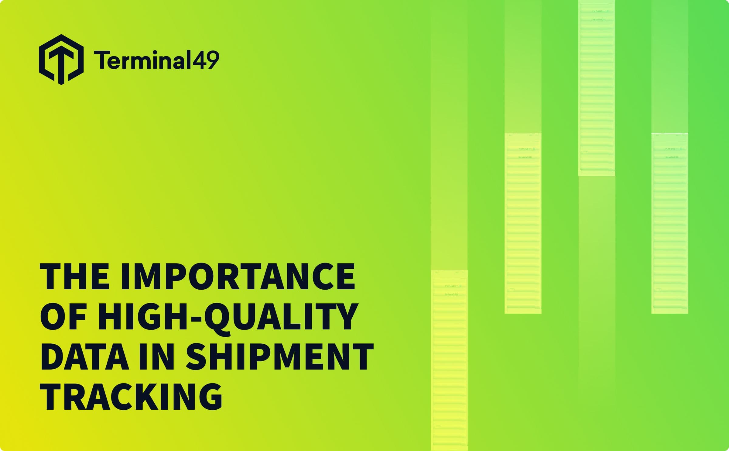 The Importance of High-Quality Data in Shipment Tracking