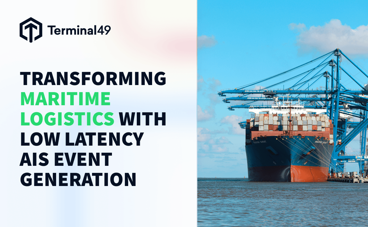 Transforming Maritime Logistics with Low Latency AIS Event Generation